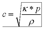 Klasyczny wzór Laplace'a na prędkość propagacji podłużnych fal akustycznych w ośrodkach gazowych